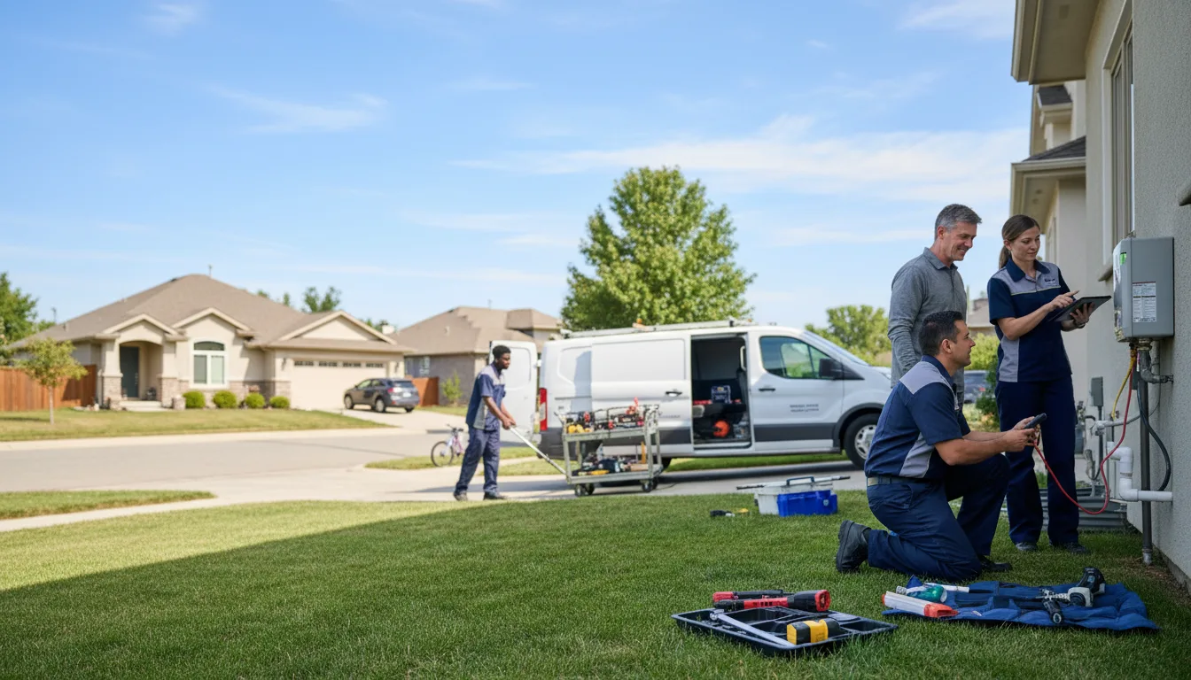 Tankless water heater service in Albany, KY
